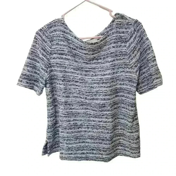 LOFT Sweaters - 274 .Loft size small marled heather gray shorter than a 3/4 sleeve size s